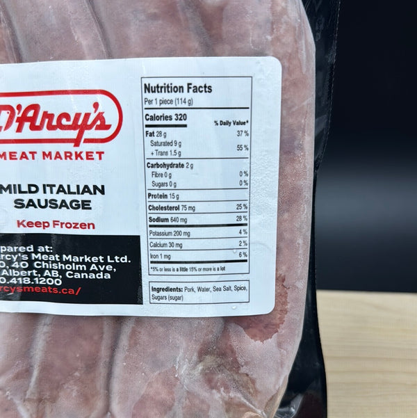 Mild Italian Sausage