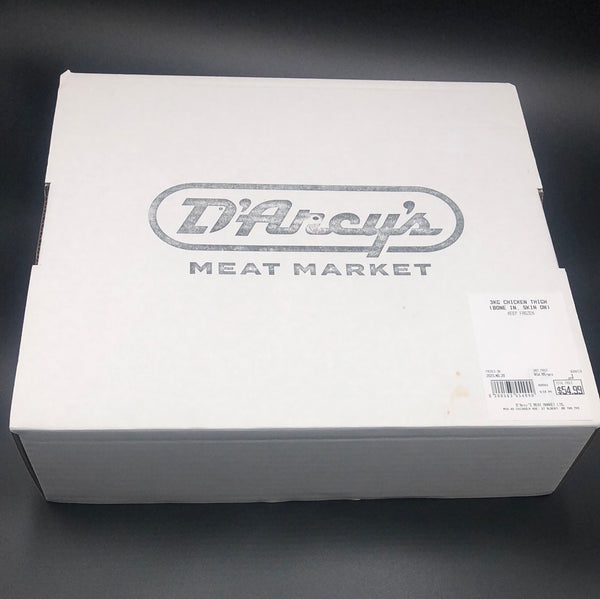 3kg Bone In Skin On Chicken Thigh Box