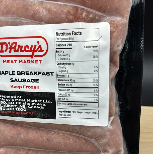 Maple Breakfast Sausage