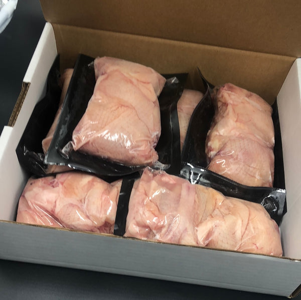 3kg Bone In Skin On Chicken Thigh Box