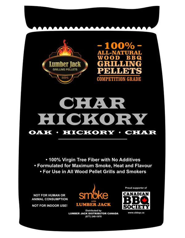 Char Hickory Lumberjack Pellets 20lb.