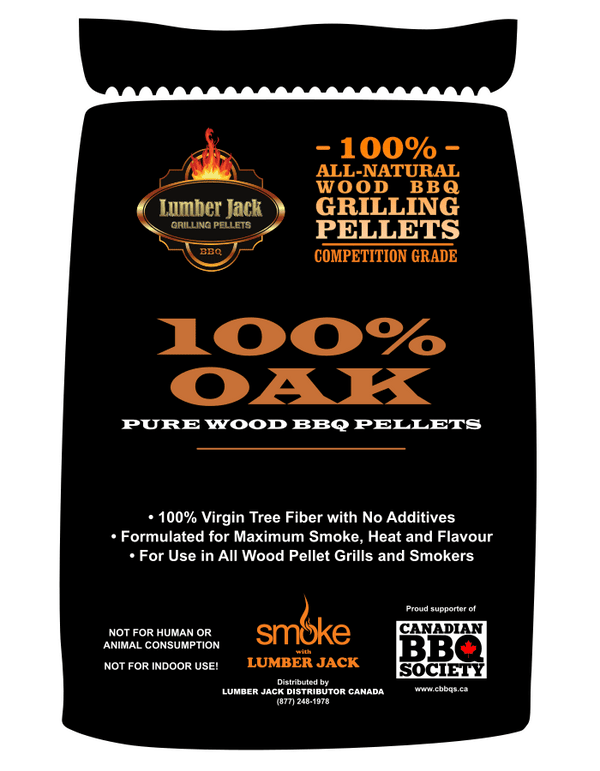 100% Oak Lumberjack Pellets 20lb.