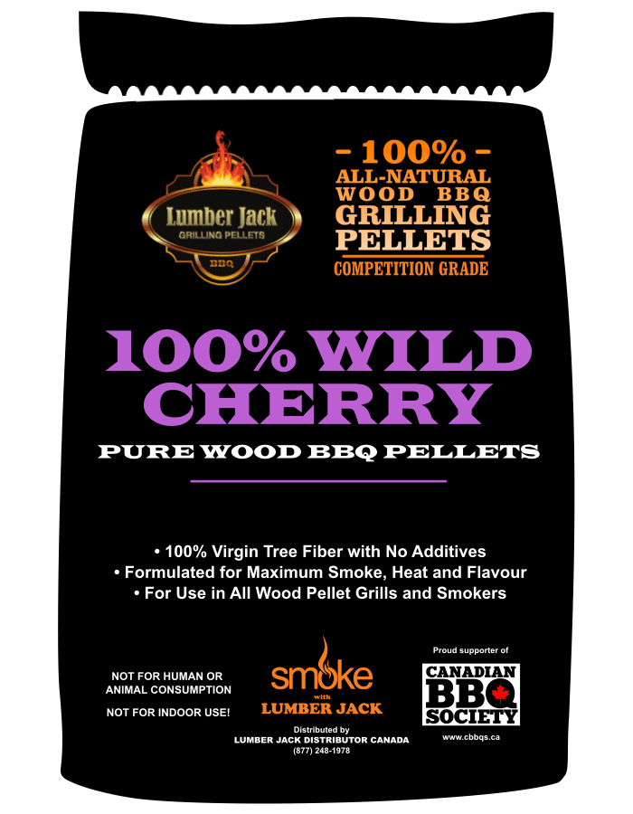 100 WILD CHERRY LUMBERJACK PELLETS 20lb. Edmonton & St Albert