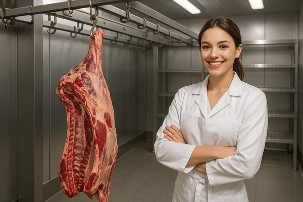 make the butcher younger and more beautiful