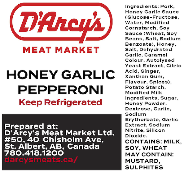 Honey Garlic Pepperoni