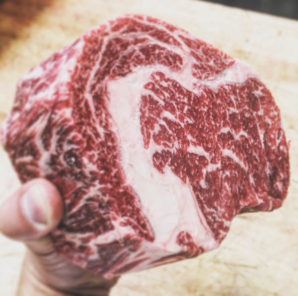 Local Wagyu Rib Eye Steak