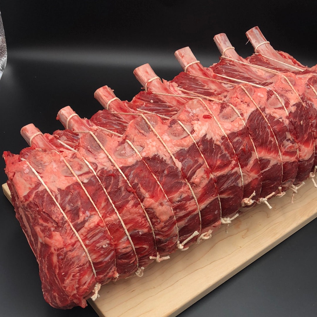 AAA Prime Rib Roast Deposit Edmonton St Albert Butcher Shop