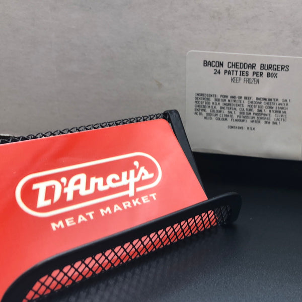 Cheddar Bacon Burgers