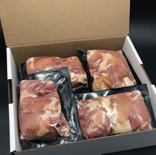 3kg Boneless Skinless Chicken Thigh Box