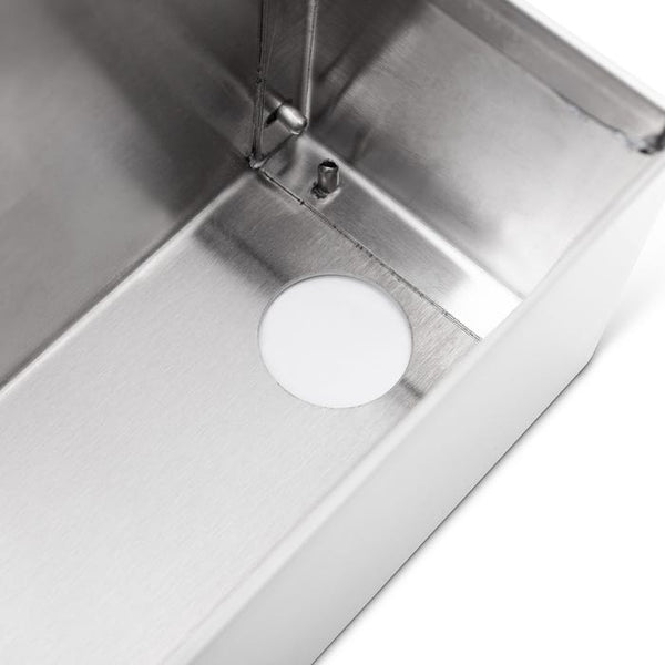 Stainless Steel Grease Shelf for Yoder 640