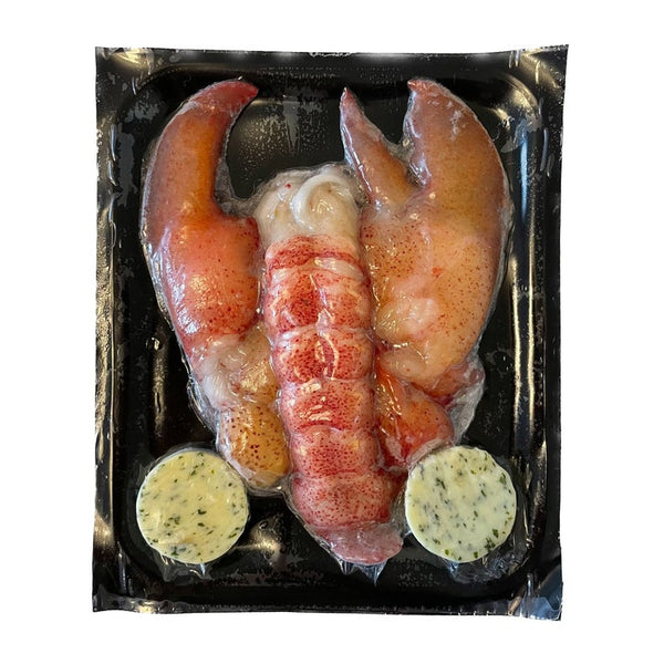 Naked Lobster with Garlic Butter