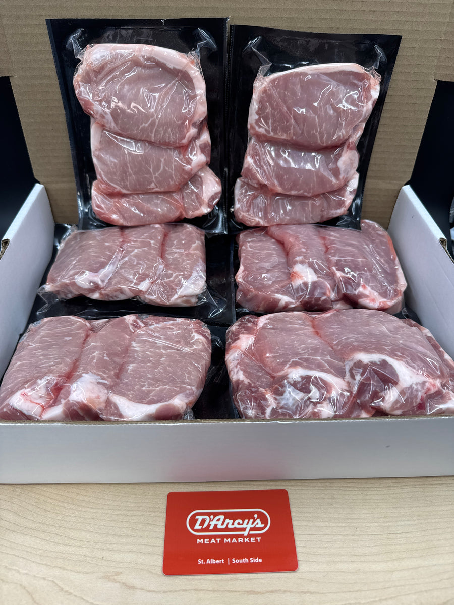 Boneless Pork Chop Value Box | Edmonton & St Albert Butcher Shop | D ...