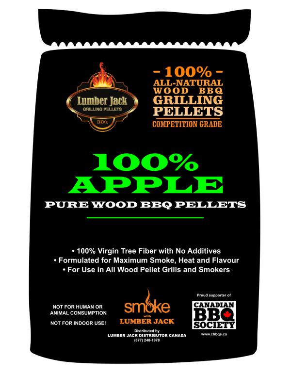 100% Apple Lumberjack Pellets 20lb.