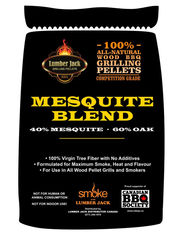 Mesquite Blend Lumberjack Pellets 20lb.