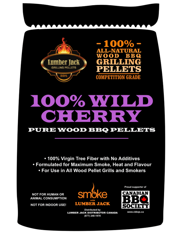 100% Wild Cherry Lumberjack Pellets 20lb.