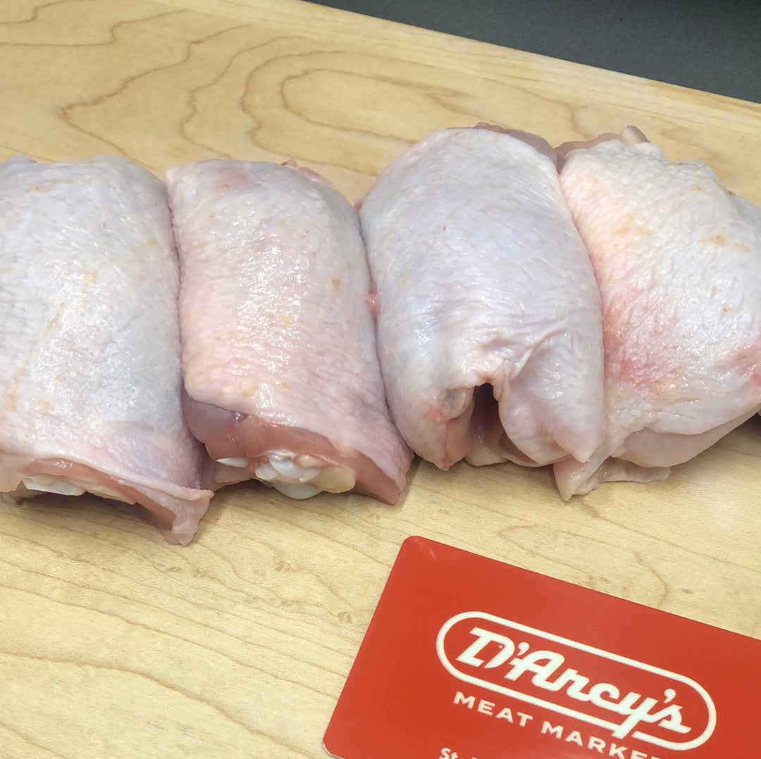 Bone In Skin On Chicken Thigh Edmonton & St Albert Butcher Shop D