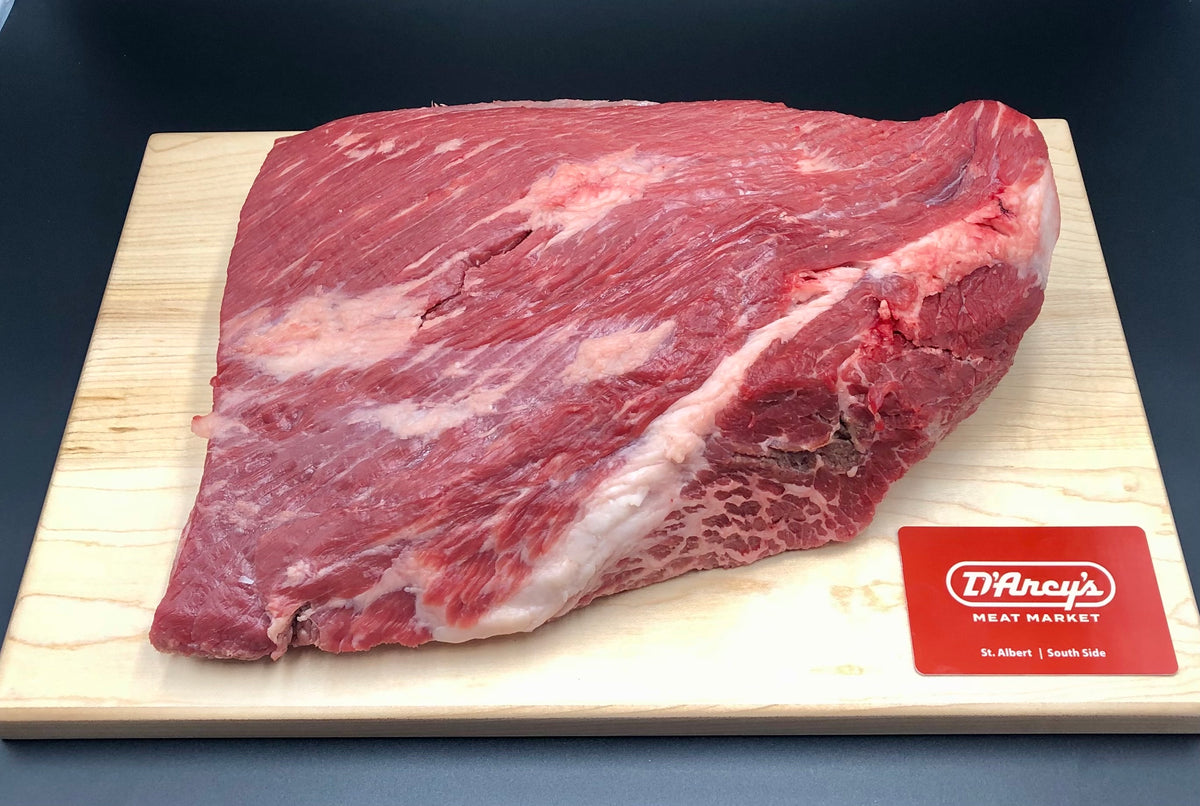 Beef Brisket Point Edmonton & St Albert Butcher Shop D'Arcy's Meat
