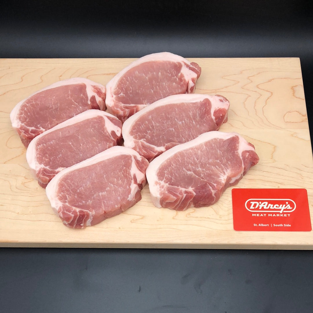 Boneless Centre Cut Pork Chop Edmonton & St Albert Butcher Shop D